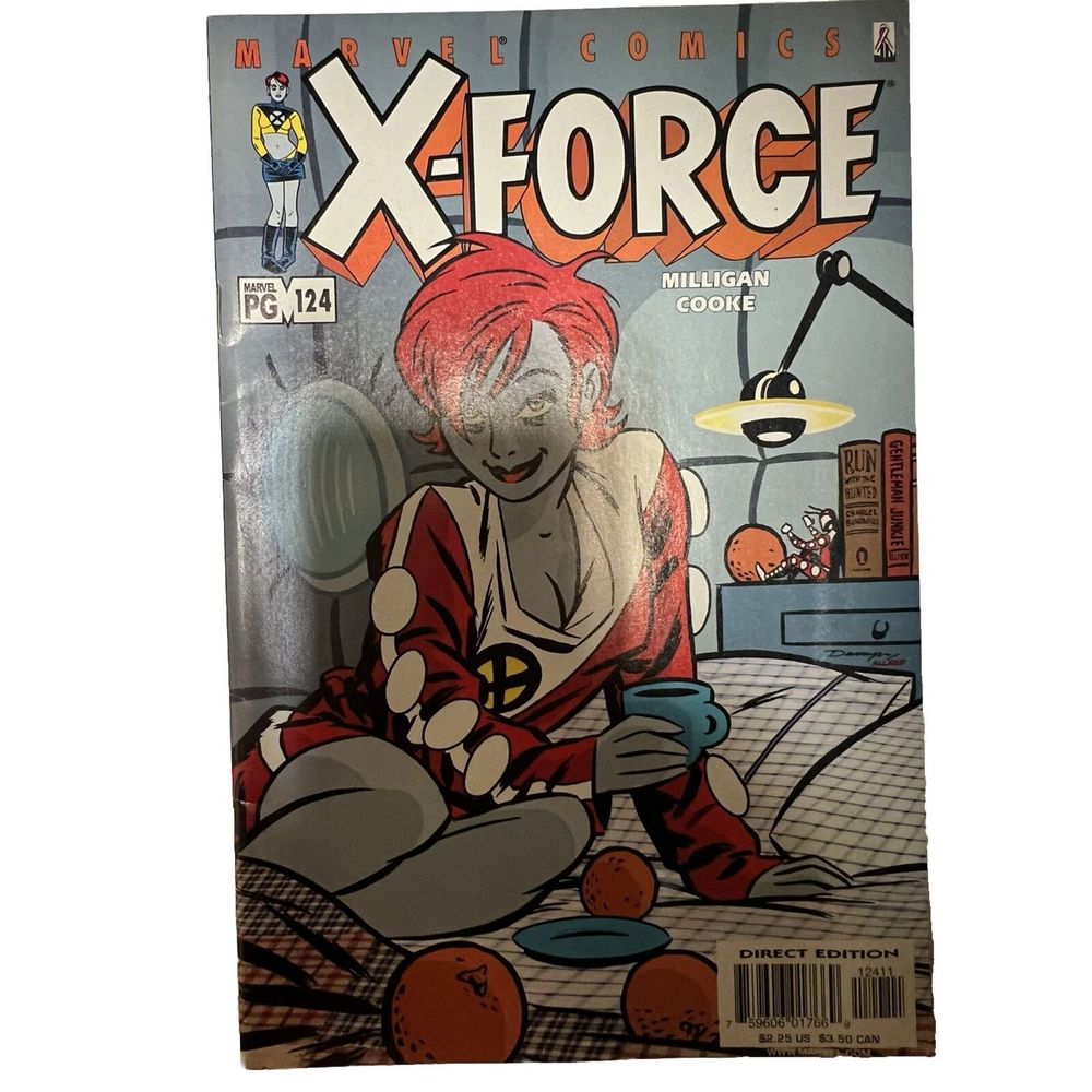 X-Force 1 #124 March 2002 Marvel Comics Milligan Cooke